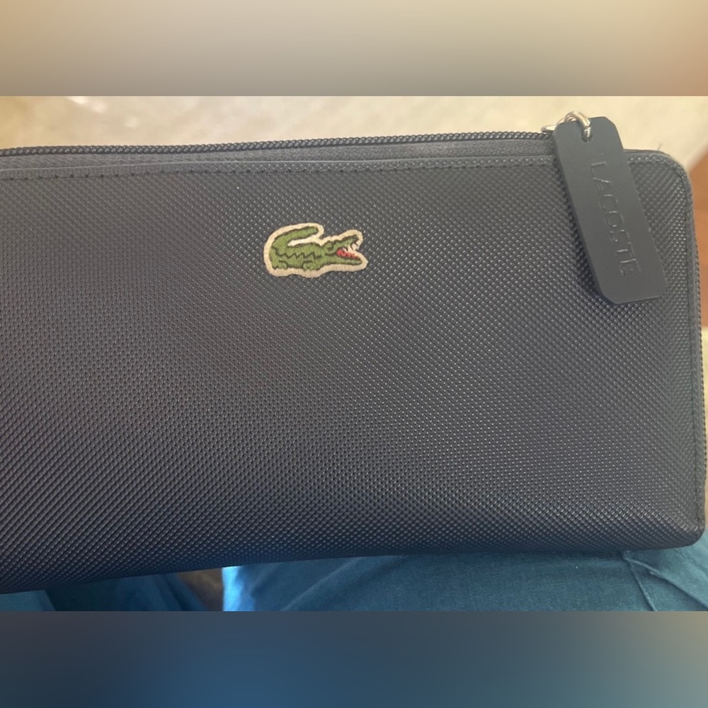 Used Lacoste wallet